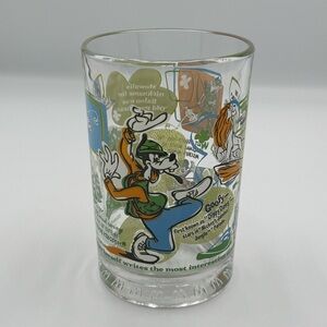 Disney 100th Anniversary McDonald’s Glass
Cup Goofy, Tree of Life, Mickey & more